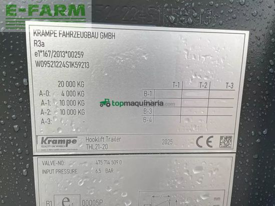 Cinta transportadora de forraje - Krampe - thl 20l