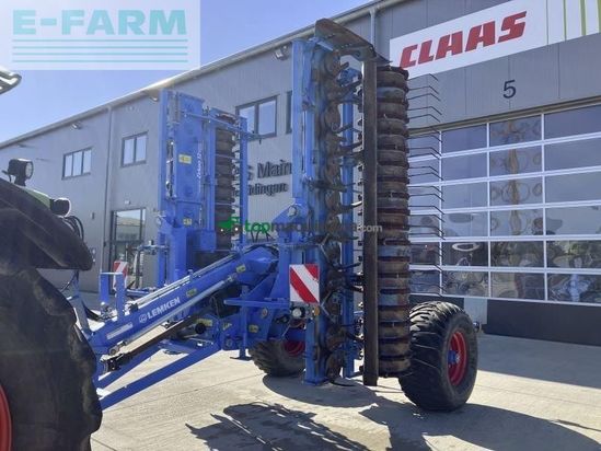 Grada de disco - Lemken - zirkon 12 mit fahrwerk