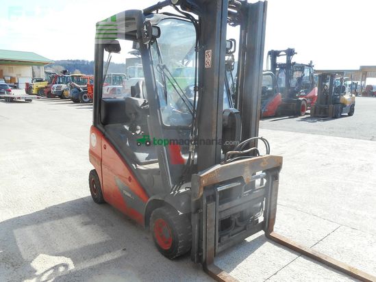 Elevadora - Linde - h16t-01 evo triplex 4,62m + ss + zv
