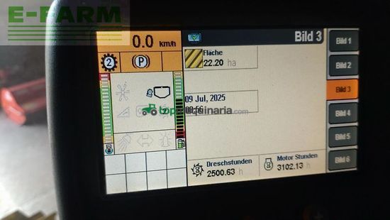 Cosechadora de Cereal - New Holland - cx 8060