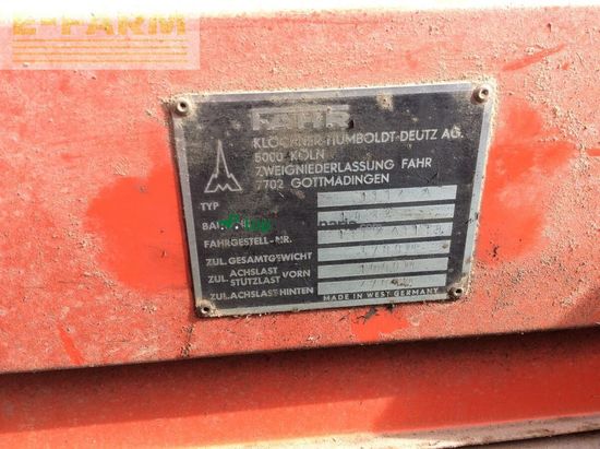 Cinta transportadora de forraje - Deutz-Fahr - e 327 / 1334 a