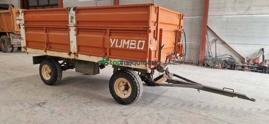 Remolque Yumbo 6000kg, 2 ejes tipo galera