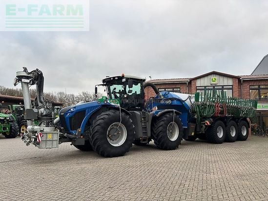 Tractor agrícola - Claas - xerion 4000 & kaweco schwanenhals tridem