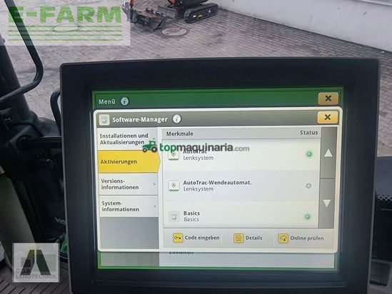 Tractor agrícola - John Deere - 6155r 6155 r inkl. fl