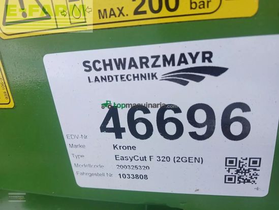 Cortacésped manual - Krone - easycut f320