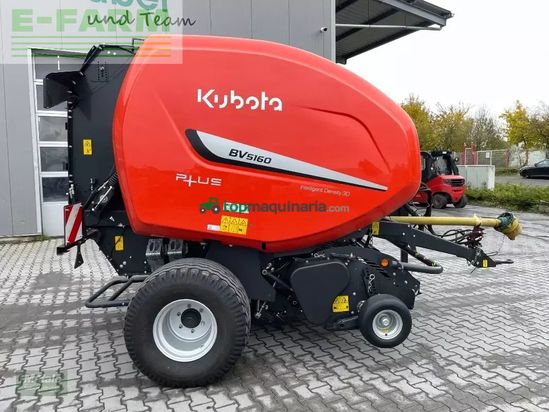 Empacadora gigant - Kubota - kubota bv 5160 plus / vicon rv 5216