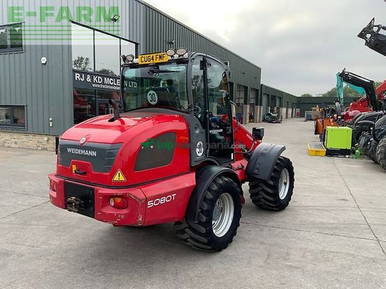 Telescopica - Weidemann - 5080t telescopic loading shovel (st27129)