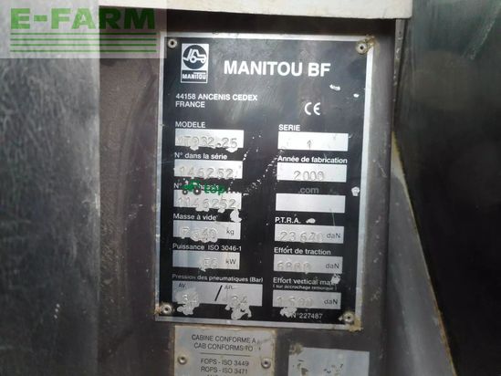Telescopica - Manitou - mt 932.25 ( 9m 3,2t )