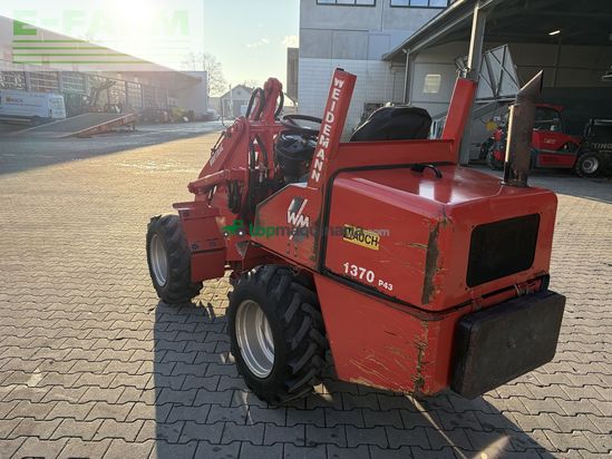 Minicargadora - Weidemann - 1370 p43 - sofort einsatzbereit