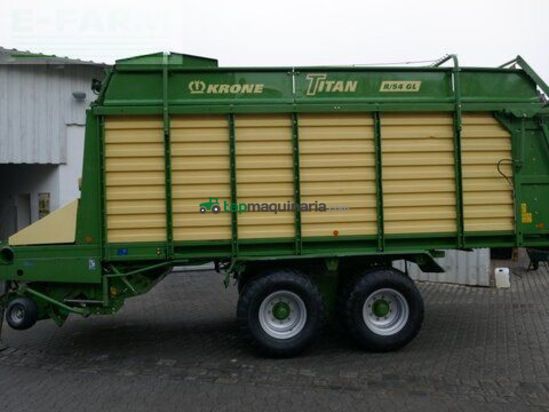 Cinta transportadora de forraje - Krone - titan r/54 gl