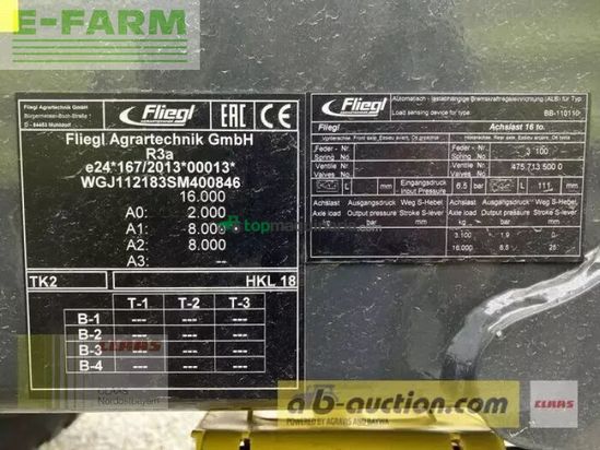 Remolqu agrícola - Fliegl - hkl 18 tandem-abrollkipper