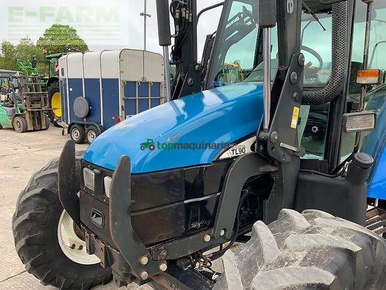 Tractor agrícola - New Holland - tl90 tractor (st26069)