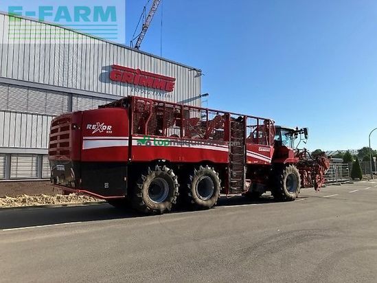 Cosechadora de Cereal - Grimme - rexor 630 rüttelschar multiwelle