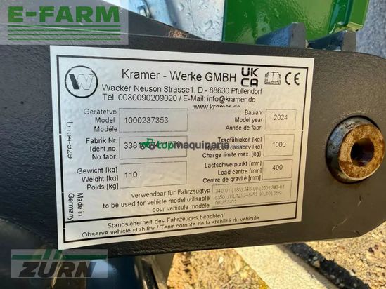 Minicargadora - kramer - kl14.5