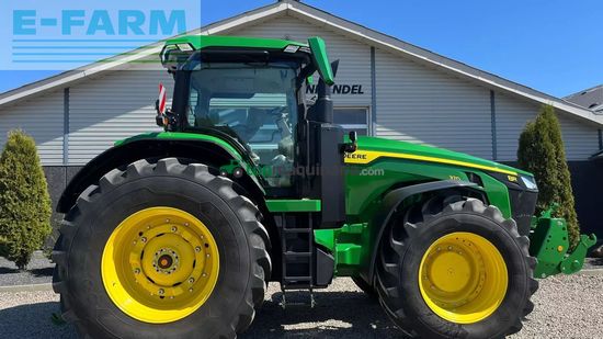 Tractor agrícola - John Deere - 8r 370 med frontlift