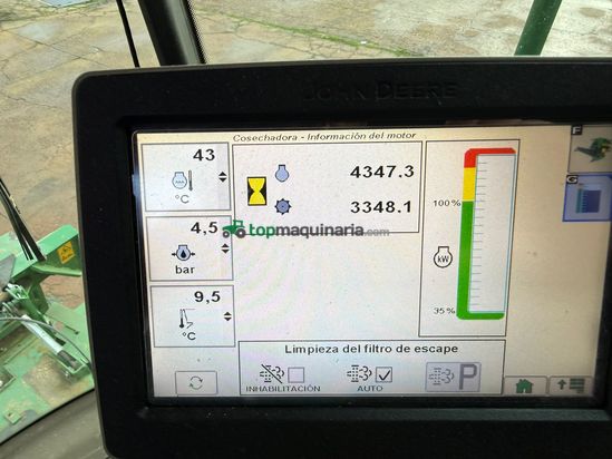 Cosechadora de Cereal - John Deere - W540