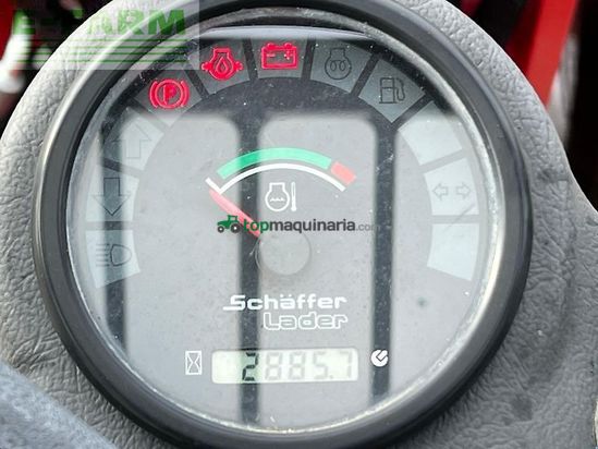 Minicargadora - Schaffer - 2445 hoflader mit stvzo