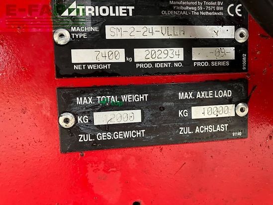 Remolqu esparcidor - Trioliet - solomix 2/2400 vlh-b