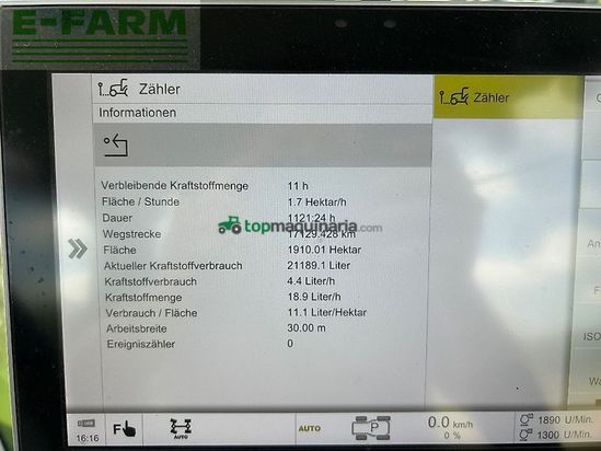 Tractor agrícola - Claas - axion 870