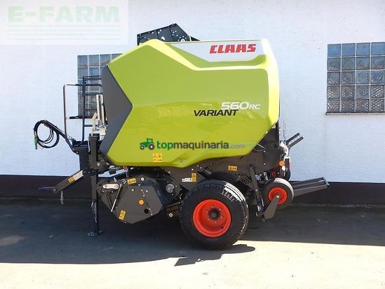 Empacadora gigant - Claas - variant 560 rc pro 540u/min