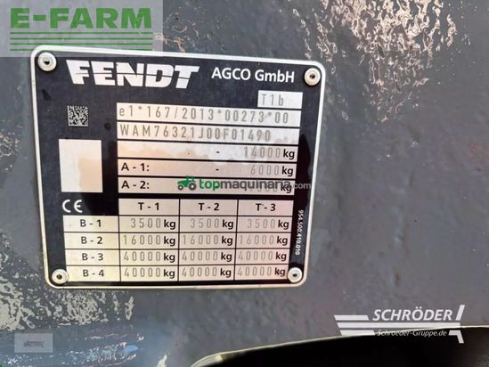 Tractor agrícola - Fendt - 720 vario gen6 profi plus