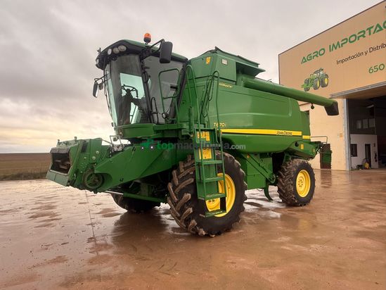 Cosechadora de Cereal - John Deere - T670 Hill master