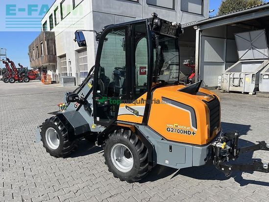 Minicargadora - Giant - 2700 hd+ mit kabine euro  heckhydraulik kat 2