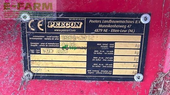 Remolqu esparcidor -  - biga 22-200/230