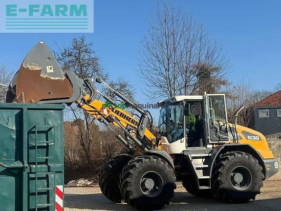 Minicargadora - Liebherr - l526 40km/h mit hochkippschaufel