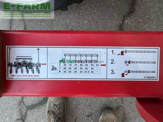 Sembradora monograno mecanica - Kverneland - optima hd e drive