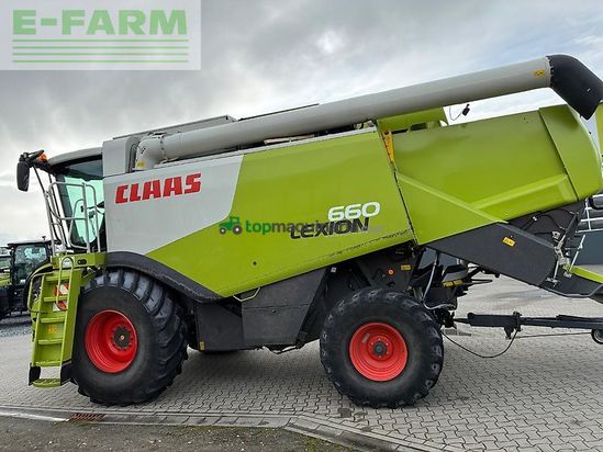 Cosechadora de Cereal - Claas - lexion 660