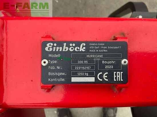 Cultivador - Einböck - hurricane 300 r