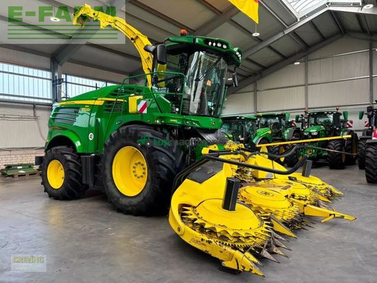 Cosechadora de Cereal - John Deere - 8500i inkl. kemper 460 plus