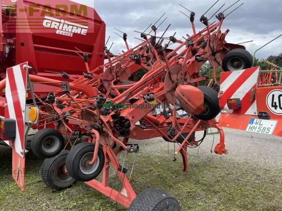 Henificador - Kuhn - gf10802 tgii aufgesattelt