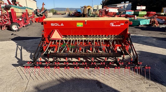 Sembradora en línea convencional - Sola - trisem  294 