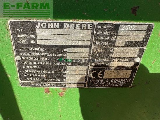 Cosechadora de Cereal - John Deere - 9680wts inkl john deere 625r