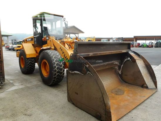 Minicargadora - Hyundai - hl740-7 mit hochkippschaufel u. volvo sw