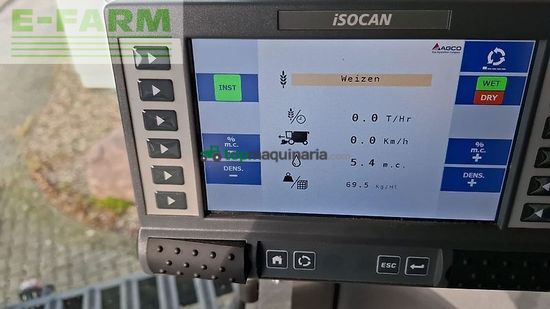 Cosechadora de Cereal - Massey Ferguson - mf 7380 centora al