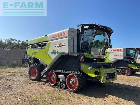 Cosechadora de Cereal - Claas - lexion 7600 terra trac