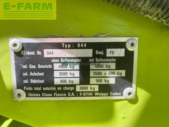Empacadora gigant - Claas - quadrant 1150