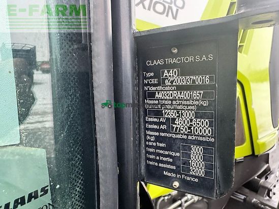 Tractor agrícola - Claas - axion 830