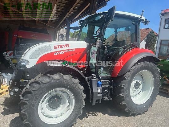 Tractor agrícola - Steyr - kompakt 4110 hilo ausstellungsmaschine