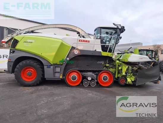 Cosechadora de Cereal - Claas - jaguar 960 terra-trac