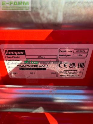 Cabezal - Kemper - champion 475 pro neu