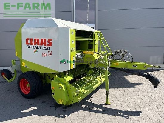 Empacadora gigant - Claas - rollant 250