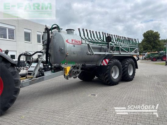 Cuba de purin - Fliegl - vfw 16000 | 15 meter schleppschuh