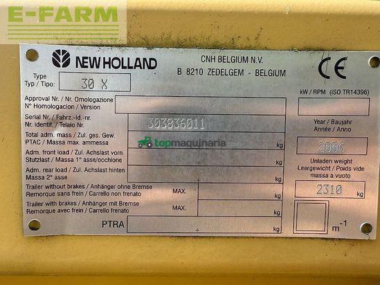 Cosechadora de Cereal - New Holland - cx 8090