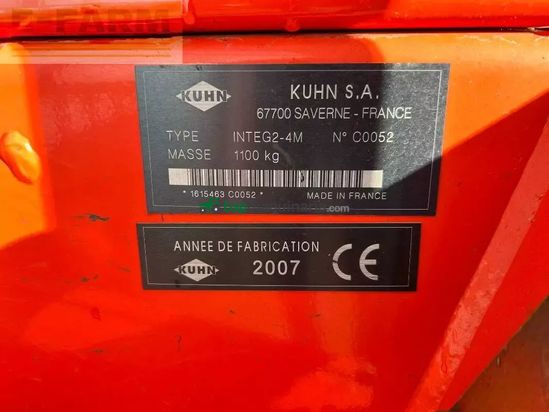 Combinado de siembra - Kuhn - integra g ii mit 400