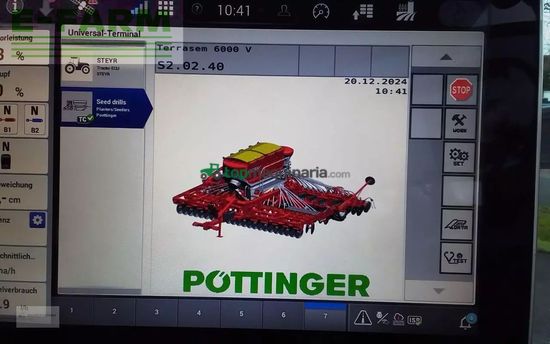 Combinado de siembra - Pöttinger - terrasem v 6000 d