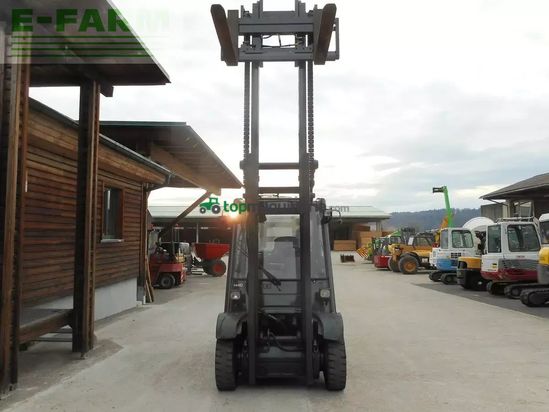 Elevadora - Linde - h40d mit vollkabine + rußfilter + seitenschieber